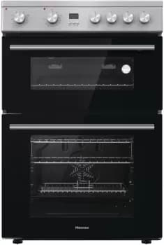Image of Hisense HDE3211BXUK Double Oven Electric Cooker