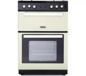 Image of Montpellier RMC61DFC 60cm Dual Fuel Cooker - Cream & Black