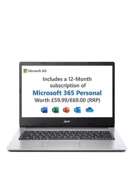 Image of Acer Aspire 1 Pentium 128GB 14Laptop