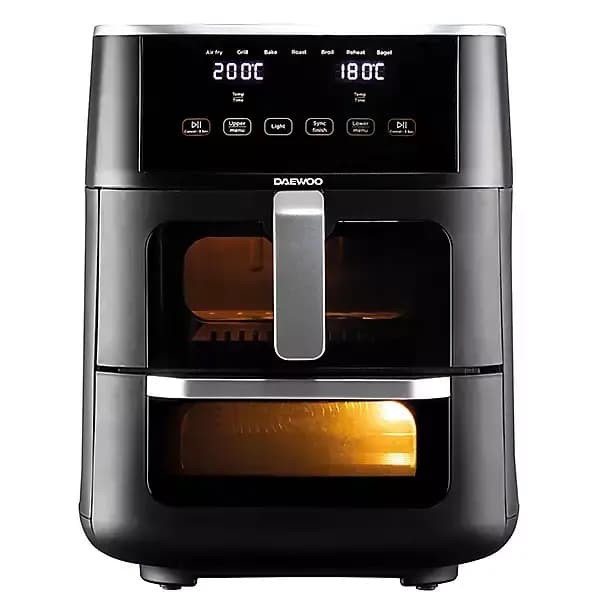 Image of Daewoo SDA2622GE 11L Split Draw Air Fryer