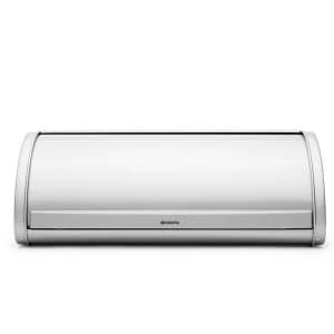 Image of Brabantia Roll Top Bread Bin - Metallic Grey