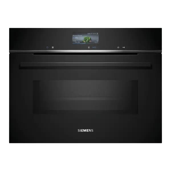 Image of Siemens CM776G1B1B iQ700 Built In Compact Electric Oven with Microwave