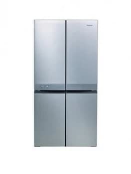 Image of Hotpoint HQ9B1L1 594L American Style Freestanding Fridge Freezer
