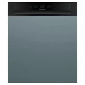 Image of Hotpoint HBC2B19UKN Semi Integrated Dishwasher