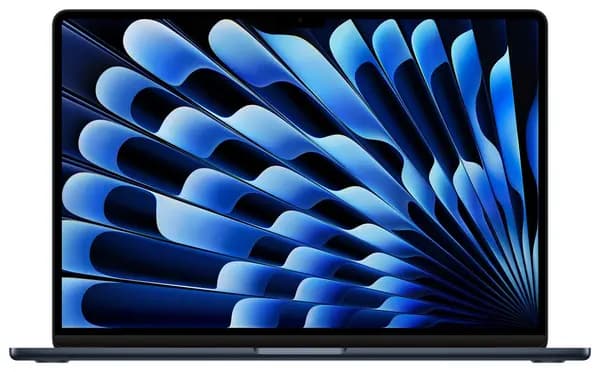 Image of Apple 15" MacBook Air, M3, 8GB RAM, 10 Core GPU, 512GB, 2024 - Midnight