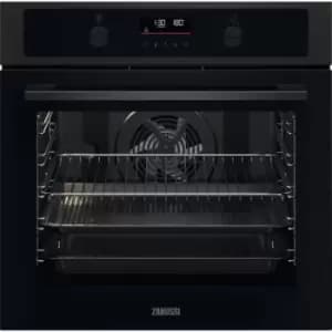Image of Zanussi ZOPNA7KN Built In Electric Single Oven - Black - A+ Rated
