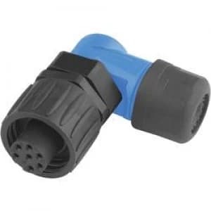 Image of Amphenol C016 20F003 100 10 Cable Connector Angled C16 1 Number of pins 3PE
