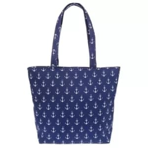 Image of Nautical Tote Bag Navy