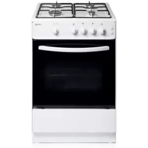 Image of Haden HGS60W 60cm Freestanding Single Cavity Gas Cooker - White