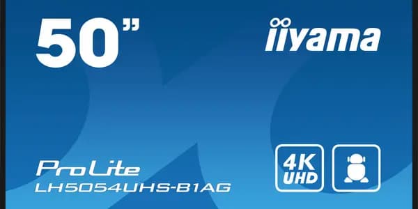 Image of iiyama 50'' LH5054UHSB1AG 4K Ultra HD LCD TV