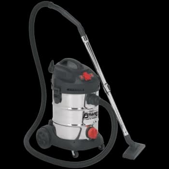 Image of Sealey PC300SDAUTO Industrial Wet & Dry Vacuum Cleaner