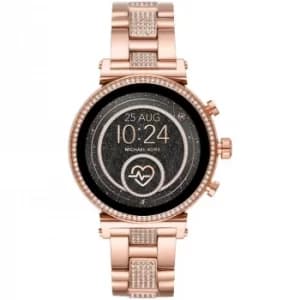 Image of Ladies Michael Kors Access Sofie Gen 4 Bluetooth Smartwatch