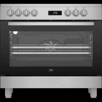 Image of Beko GF17300GXNS Ceramic Hob Electric Range Cooker