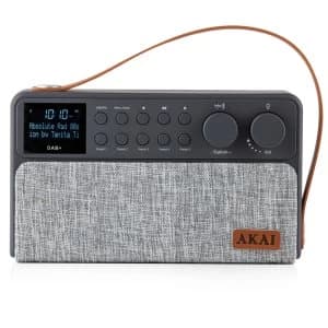 Image of Akai Rechargeable DAB Plus Radio