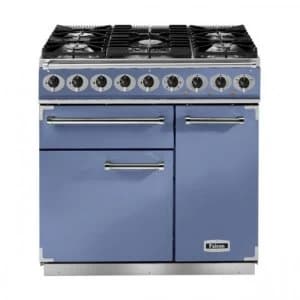 Image of Falcon F900DXDFCANG 80830 90cm Deluxe Dual Fuel Range Cooker - China Blue