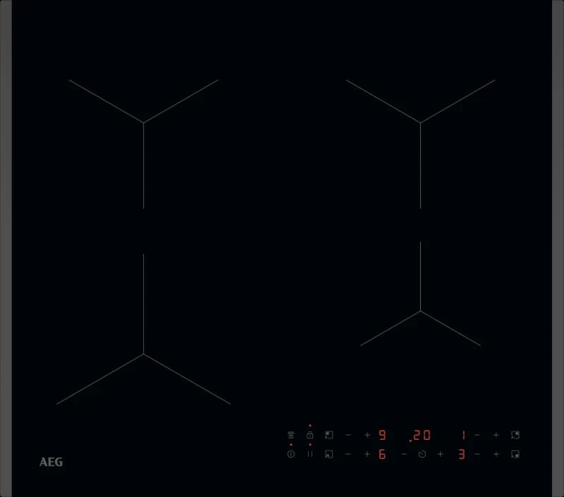 Image of AEG 5000 Series TN64IA00FB 59cm Induction Hob - Black
