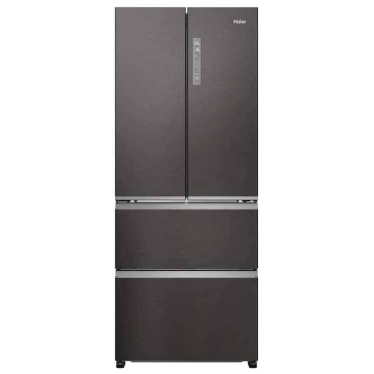 Image of Haier HFR3718ENMD 70cm Total No Frost Fridge Freezer Dark Inox