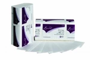 Image of 2Work M-Fold Hand Towel 2-Ply White 240x203mm (Pk 2250)