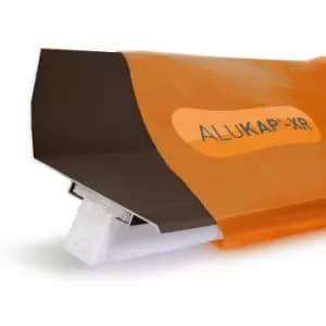 Image of Alukap-XR Brown Top Wall Flashing 2.0m