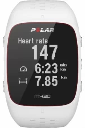 Image of Unisex Polar M430 Bluetooth Wrist HR Smart Activity Tracker Alarm Chronograph Watch 90064407