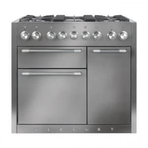 Image of Mercury MCY1000DFSS 93110 1000mm Dual Fuel Range Cooker - Stainless Steel