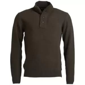 Image of Barbour Mens Patch Half Zip Seaweed XL