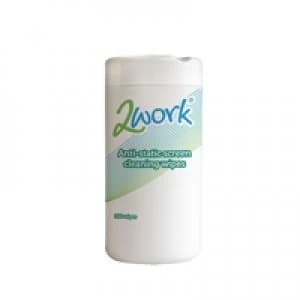 Image of 2Work Anti-Static Screen Cleaning Wipes Pack of 100 DB57099