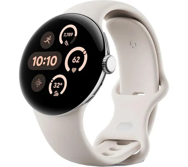 Image of Google Google Pixel Watch 3 41mm Smartwatch - Porcelain