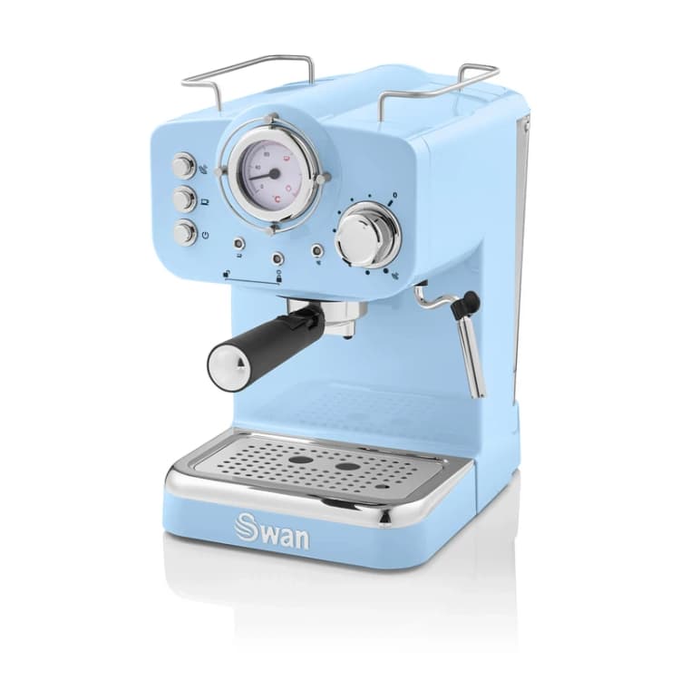 Image of Swan Blue Pump Espresso Coffee Machine