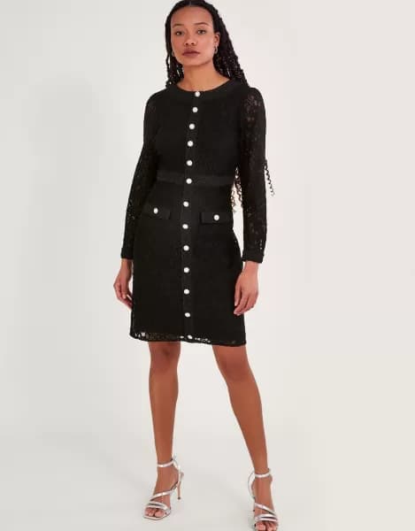 Image of 'Lillian' Lace Shift Dress