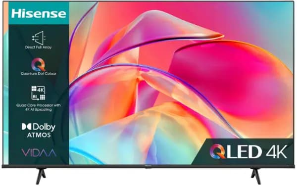 Image of Hisense 43" 43E7KQTUK Smart 4K Ultra HD QLED TV