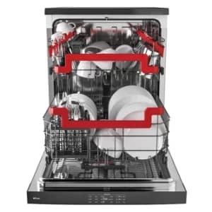 Image of Hoover HSF5E3DFA1 Freestanding Dishwasher