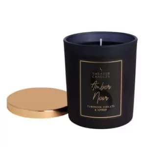 Image of Amber Noir Jar Candle with Lid
