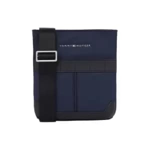 Image of Tommy Hilfiger Th Elevated Nylon Mini Crossover - Blue