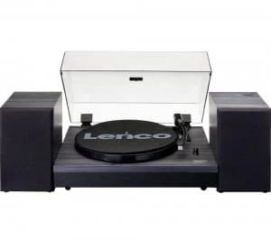 Image of LENCO LS-300 Belt Drive Bluetooth Turntable - Black