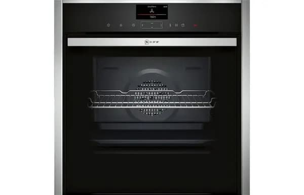Image of Neff B57VS24H0B Built In Electric Pyrolytic Oven in Stainless Steel 71L S H