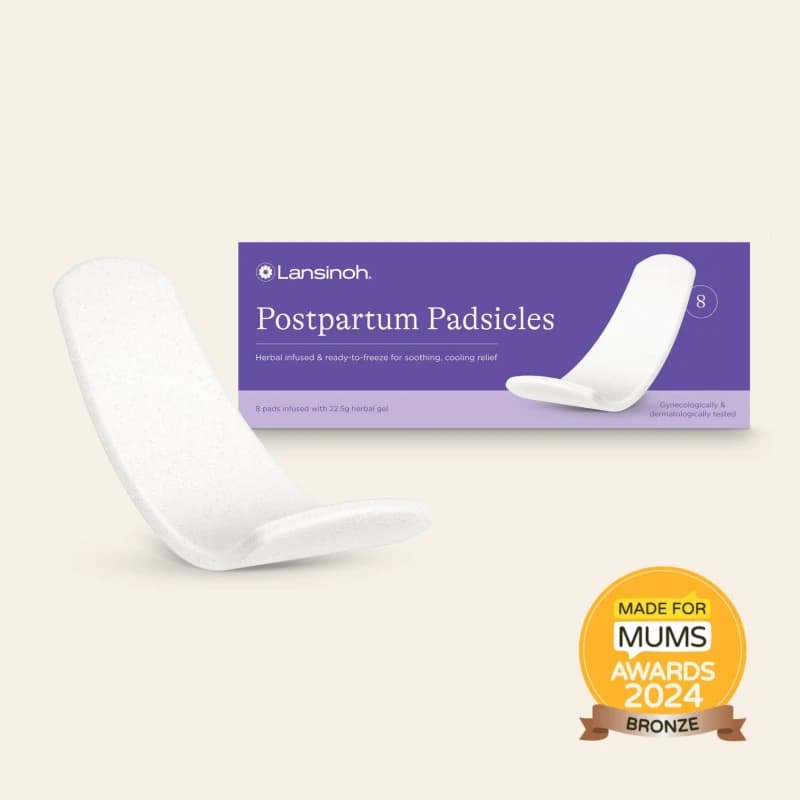 Image of Lansinoh Post-Partum Padsicles White