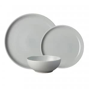 Image of Intro Soft Grey 12 Piece Tableware Set