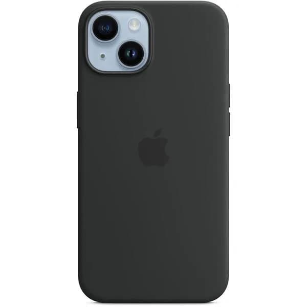 Image of Apple - Back cover for mobile phone - MagSafe compatibility - silicone - midnight - for iPhone 14 MW5R3ZM/A