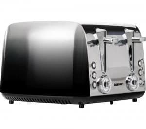 Image of Daewoo Callisto SDA1839 4 Slice Toaster