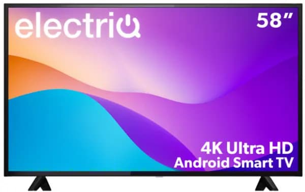 Image of electriQ 58" E58UHDHDRSQ Smart 4K Ultra HD LED TV