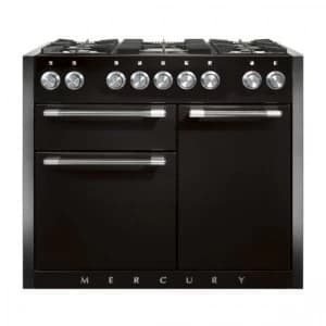 Image of Mercury MCY1082DFLQ 93210 108cm Dual Fuel Range Cooker - liquorice Finish