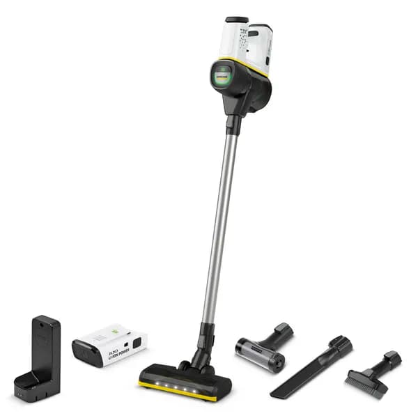 Image of KARCHER VC 6 Cordless Bagless Vacuum Cleaner - White & Black,White 4054278975405