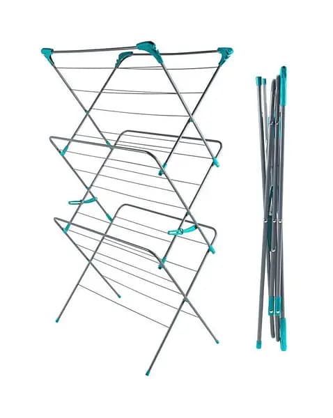 Image of Beldray Beldray Extra Large Clothes Airer Grey/Blue EN02101