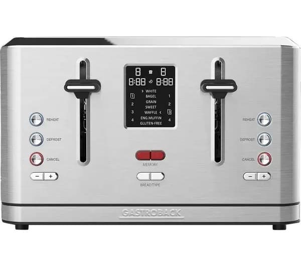Image of Gastroback Design Digital 62396 4 Slice Toaster