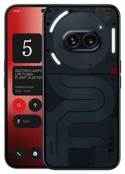 Image of Nothing SIM Free Nothing Phone (2a) 5G 128GB Mobile Phone - Black