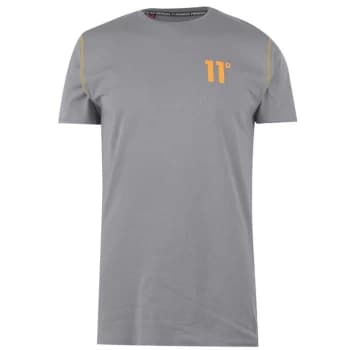 Image of 11 Degrees Contrast T Shirt - Grey