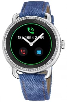 Image of Festina SmarTime Blue Denim Strap Colour Screen Watch