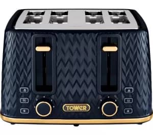 Image of Tower Empire T20061MNB 4 Slice Toaster