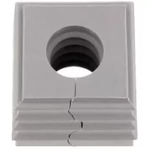 Image of CONTA-CLIP KDS-DE 9-10 GR Sealing Thermoplastic elastomer Grey 10 pc(s)